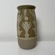 Vase en céramique gres signature a identifier décor abstrait vintage