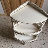 Rattan shelf