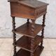 High Louis XIII writing desk in oak, 19th century.
