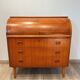 Rare Scandinavian curved secretary from Sweden.