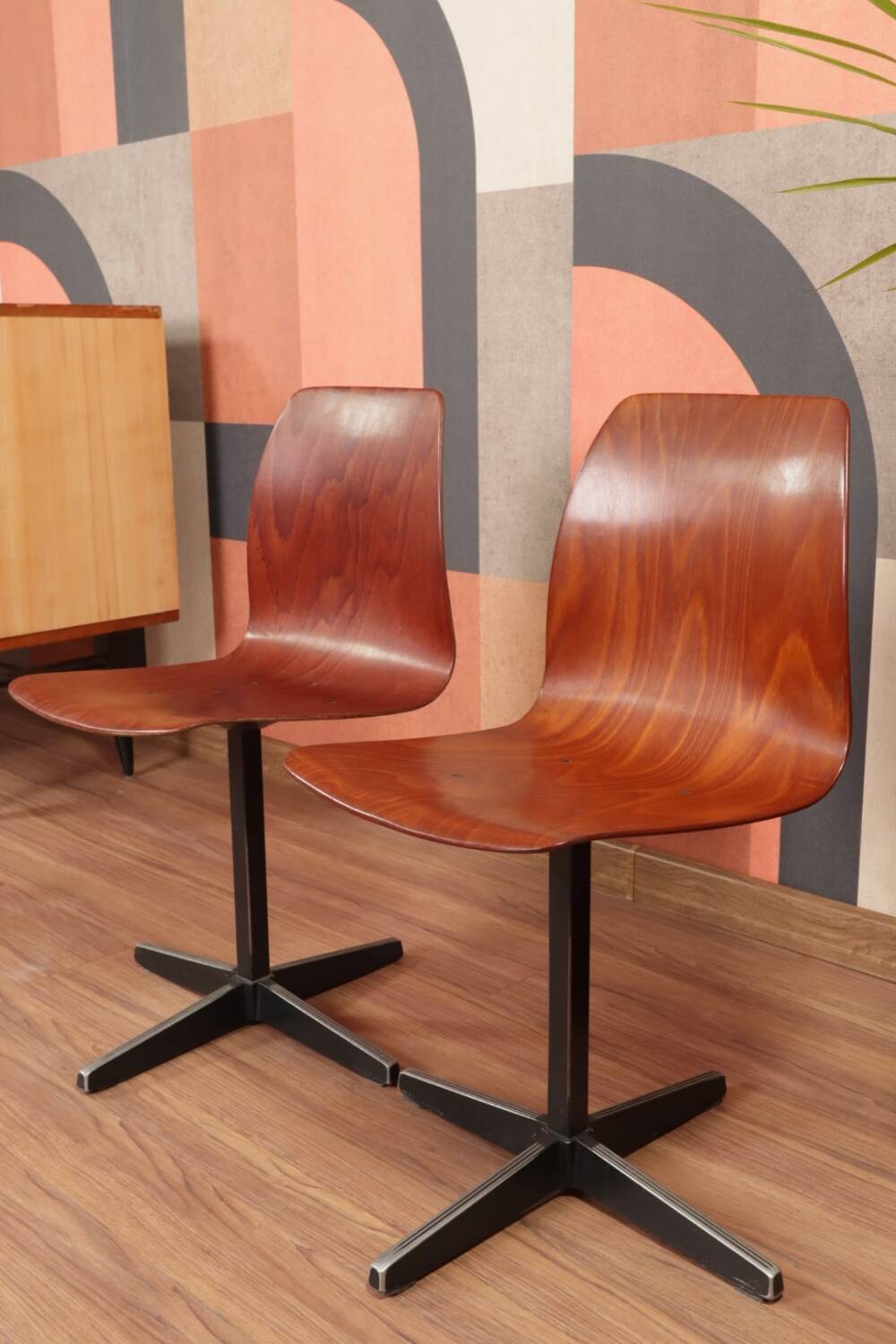 Vintage kids chairs set of 2 flototto 1970