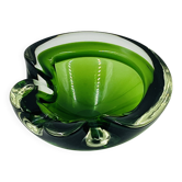 Murano Sommerso glass ashtray and pocket tray