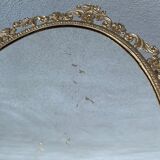 Golden mirror 21x50cm