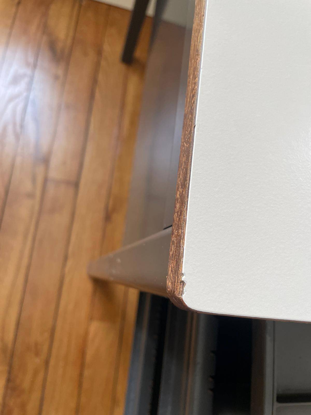 Van Blerk Industrial Desk in steel and formica