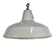 Industrial Grey Enamel Factory Pendant Lamp from Thorlux, 1960s