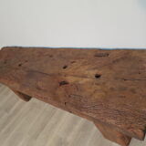 Built-in 1850 rustic console