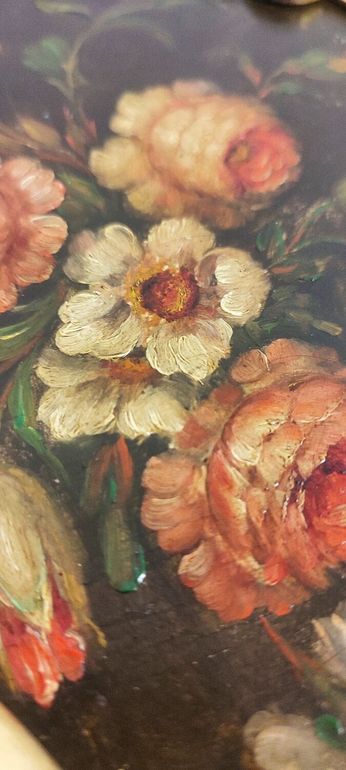 Oil paintings on panel. France, 1930s.