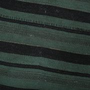 Green & Black Vintage Kilim Rug, 86x86Cm