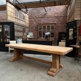 Very large solid oak farmhouse table