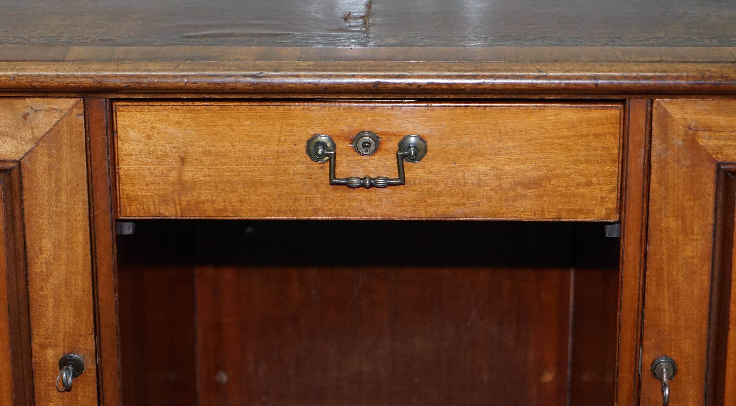 Double-sided post office bureau Gillows 1794 George III