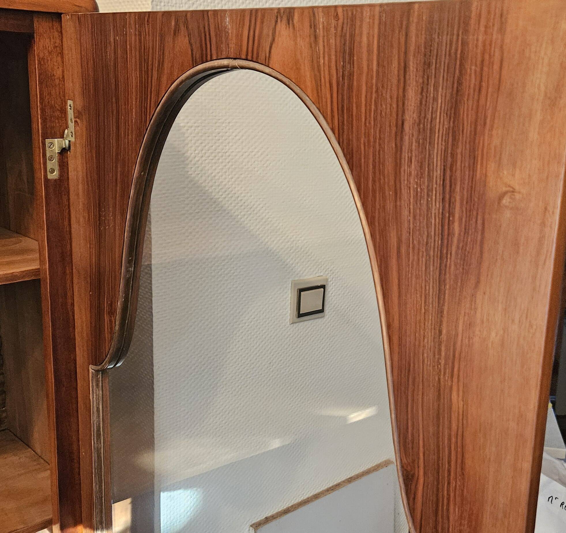 Desk, chair and bookshelf Art Deco period
