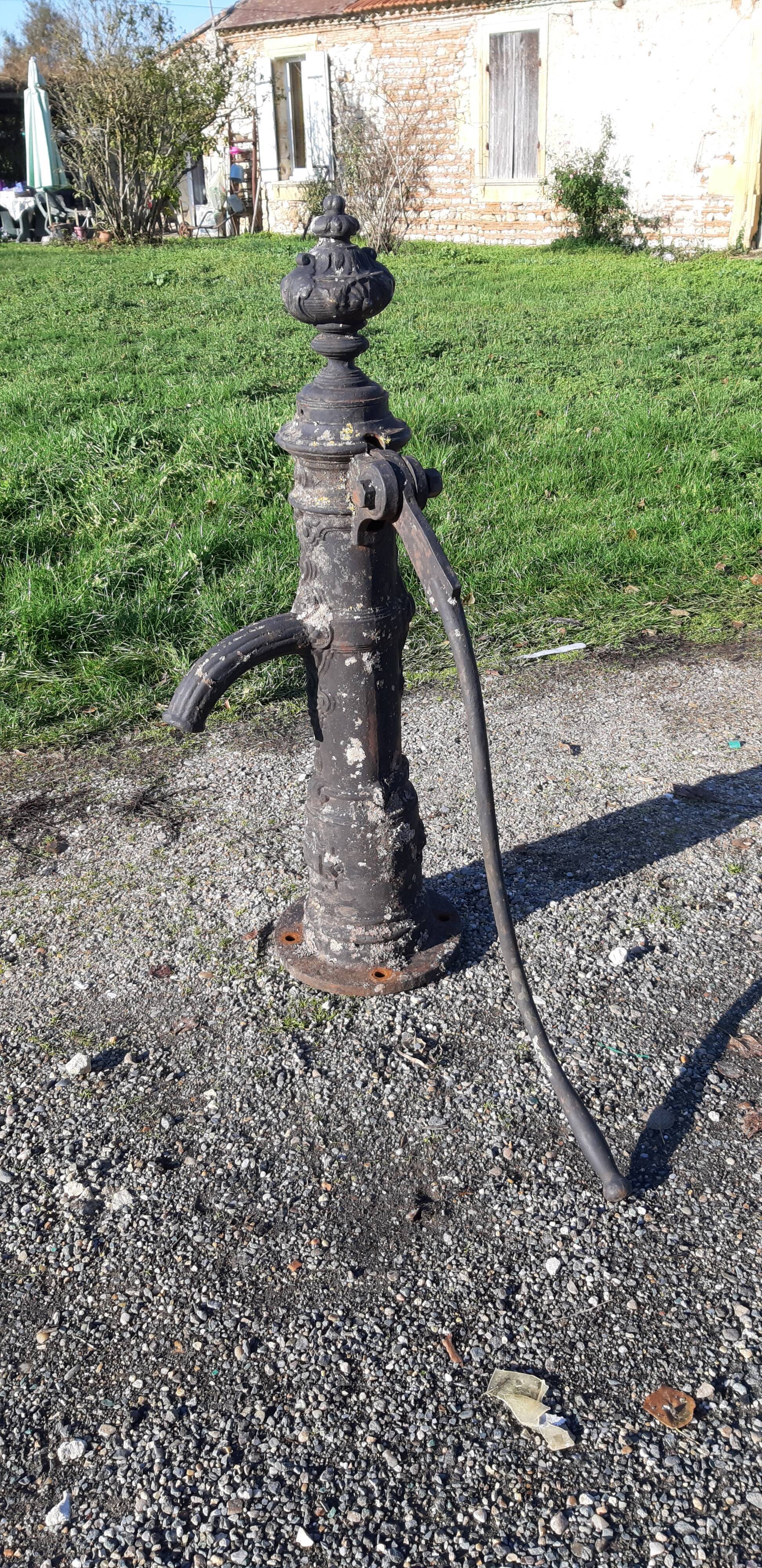 Well pump cast iron 19th