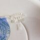 3 deep plates in ironstone from Longchamp model Christiane 220511