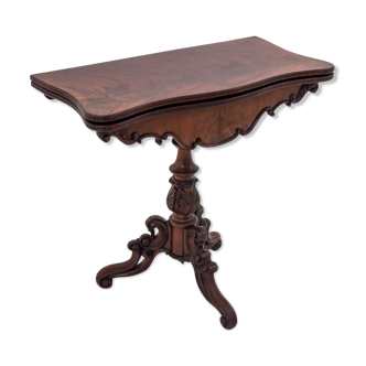 Game card table