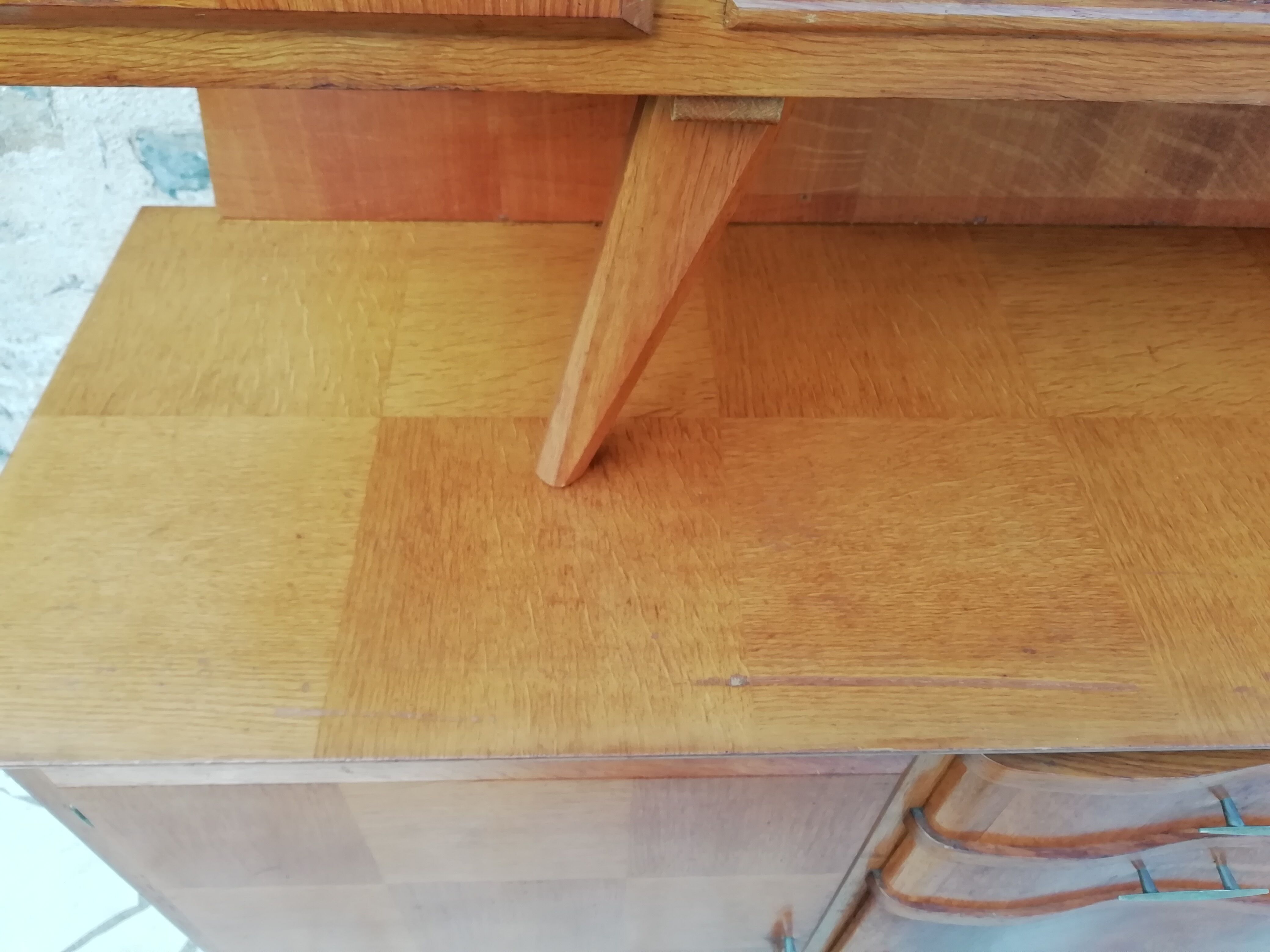 Vintage oak buffet