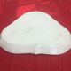 Triangular German porcelain platter