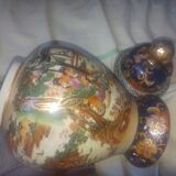 Chinese ceramic vase signed and numbered