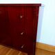 Vintage 1950s lacquered wooden dressing table