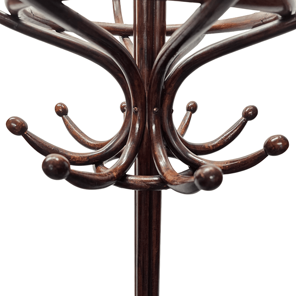 Art Deco Standing Coat Rack Thonet Style, 1920/30s