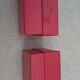 Pair of Baccarat crystal candlesticks, flower/rose model — new condition