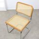 Ensemble de 2 chaises vintage B32 Cesca par Marcel Breuer, années 80.