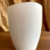 Vintage white porcelain vase AK Kaiser. It is signed Manfred Frey, 1960