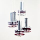 Space Age Cascading Pendant by Polam, 1960s/1970s