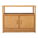 Bamboo cabinet sideboard