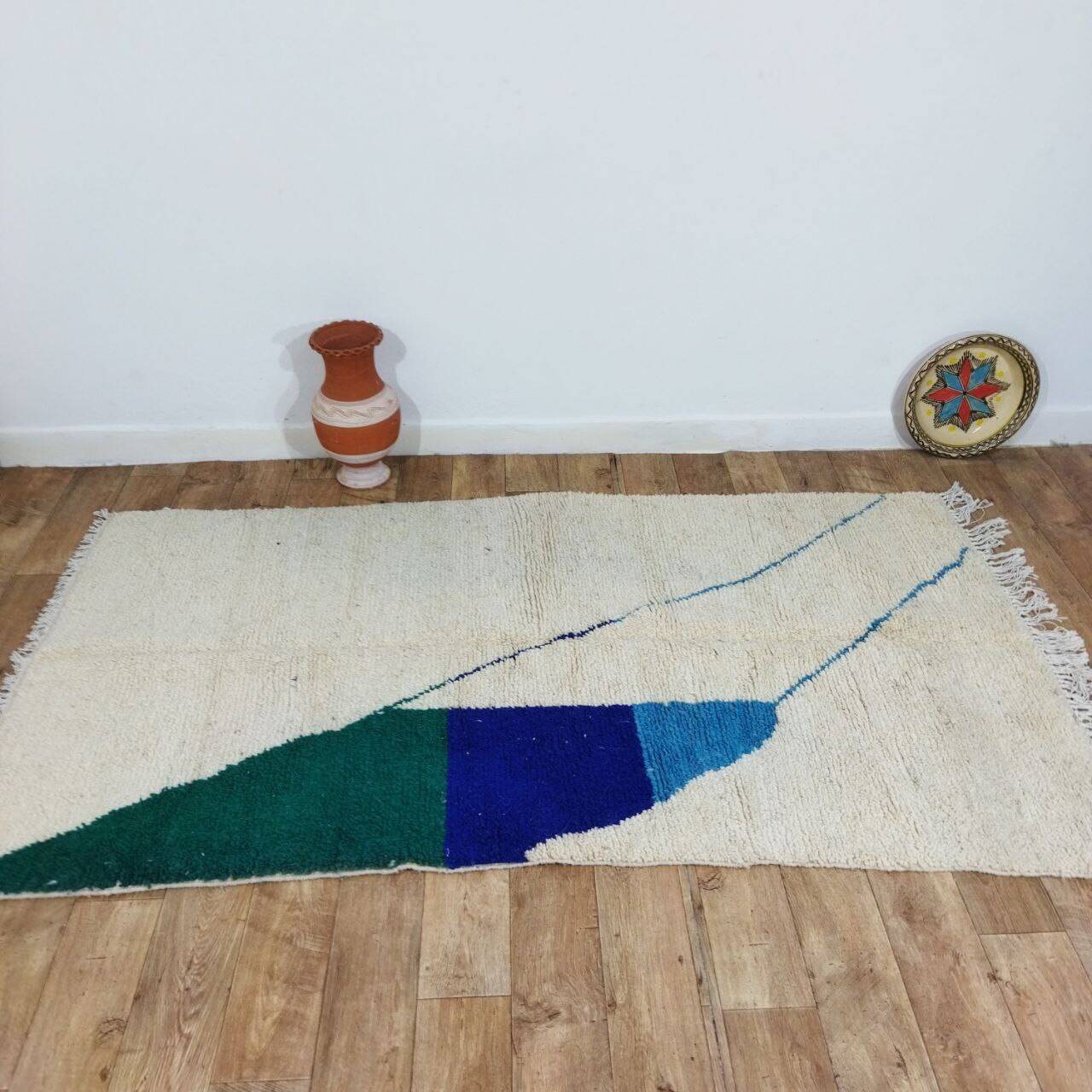 Tapis berbère marocain artisanal fait main