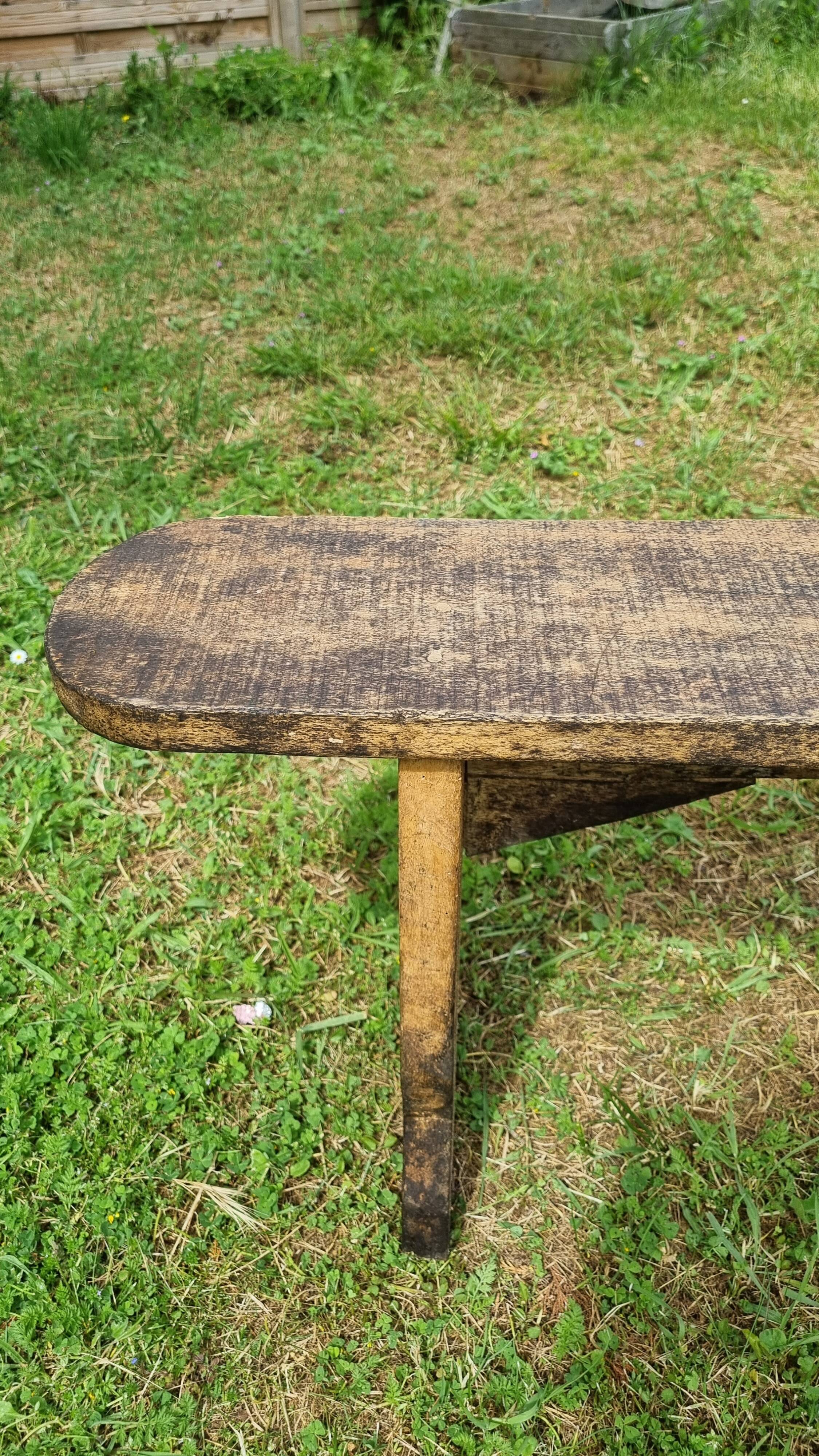 Vintage farmhouse bench