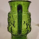 Carafe en verre gaufré Marguerite