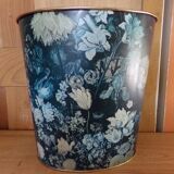 Massilly vintage sheet metal paper basket