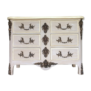 Commode galbée 6 tiroirs