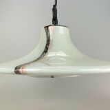 60s 70s Peill & Putzler hanging lamp ceiling lamp glass space design lamp