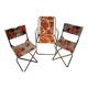 Vintage camping seating set