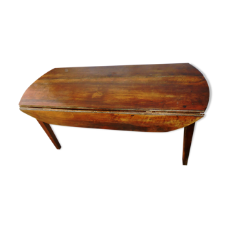 Solid elm table