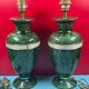 Pair of Louis Drimmer baluster lamps, Regency style, 1970-1980