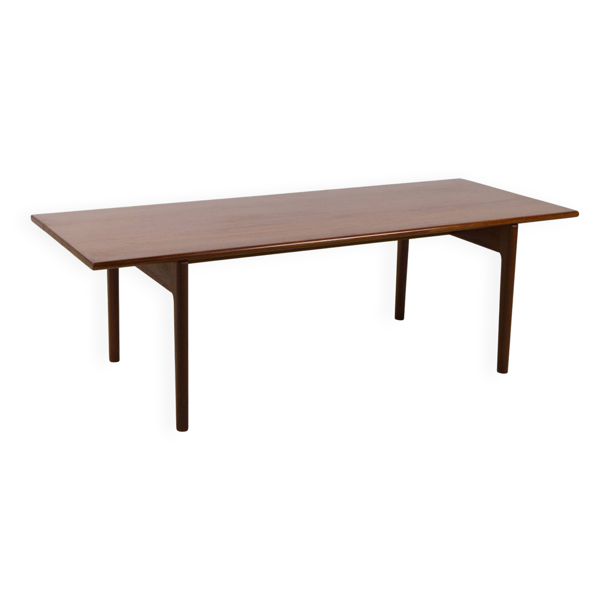 Hans Wegner AT-15 Solid Teak and Oak Coffee Table for Andreas Tuck
