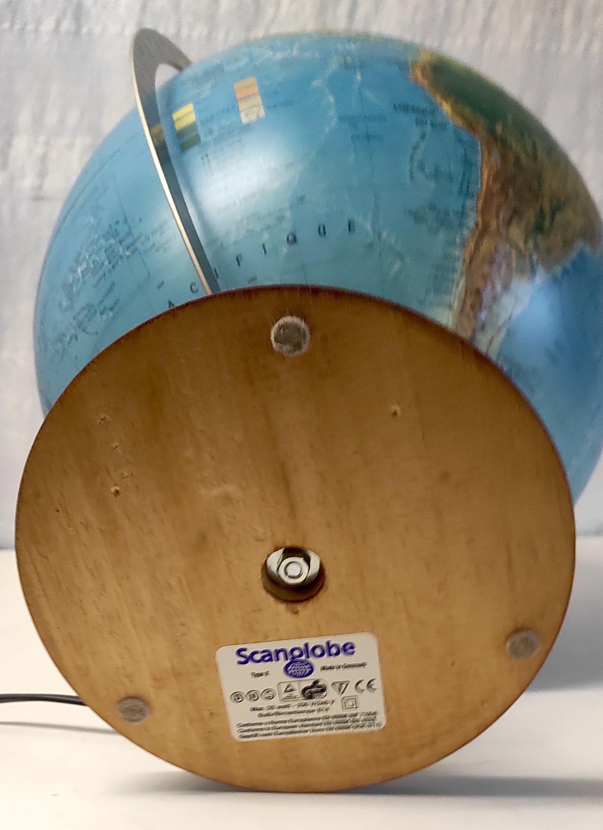 Luminous globe by Scanglobe - Denmark – 70s/80s