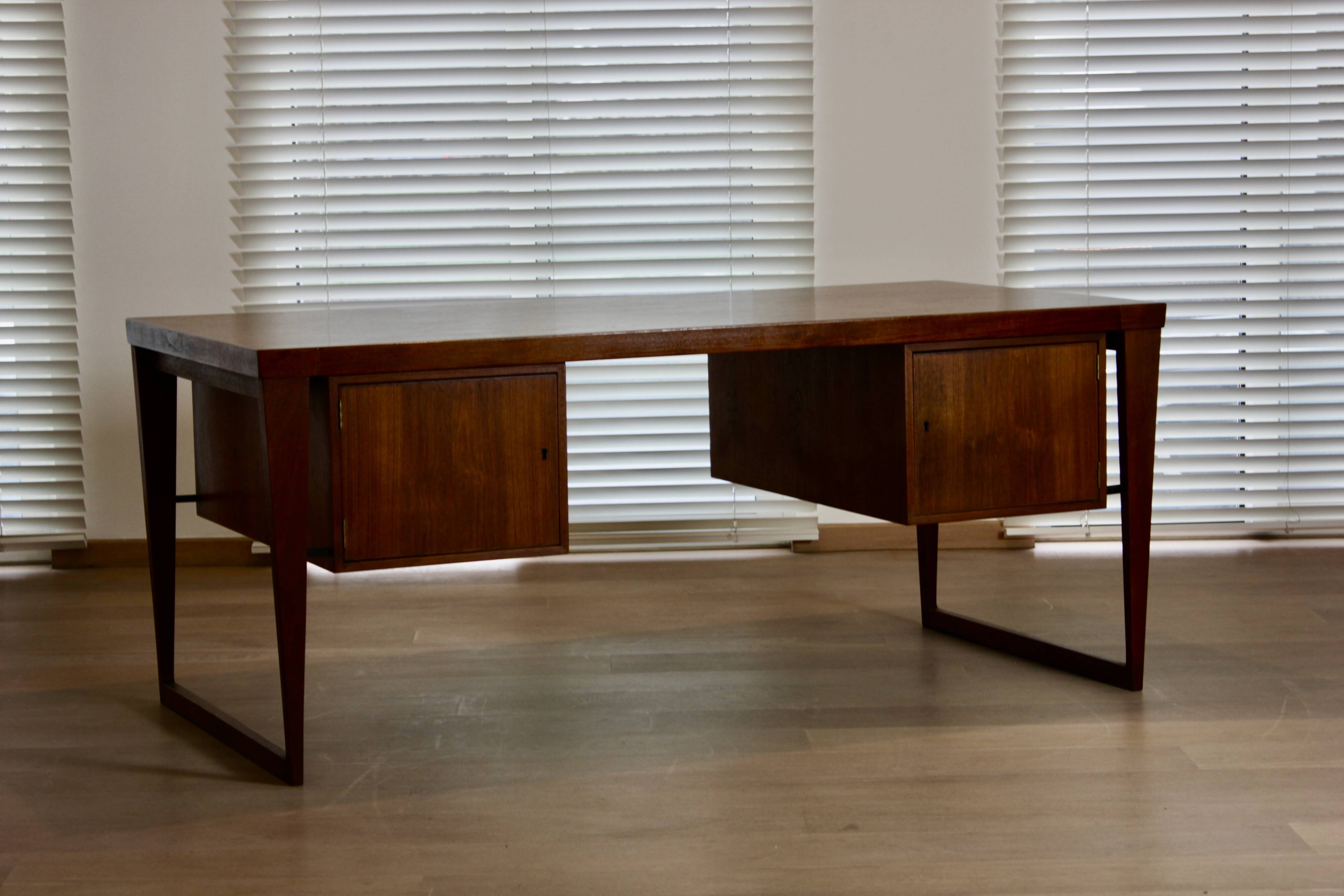 Executive Desk by Kai Kristiansen for Feldballes Møbelfabrik