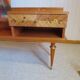 Console dressing table - hall furniture - drawer and mirror - 60s - vintage - modernist
