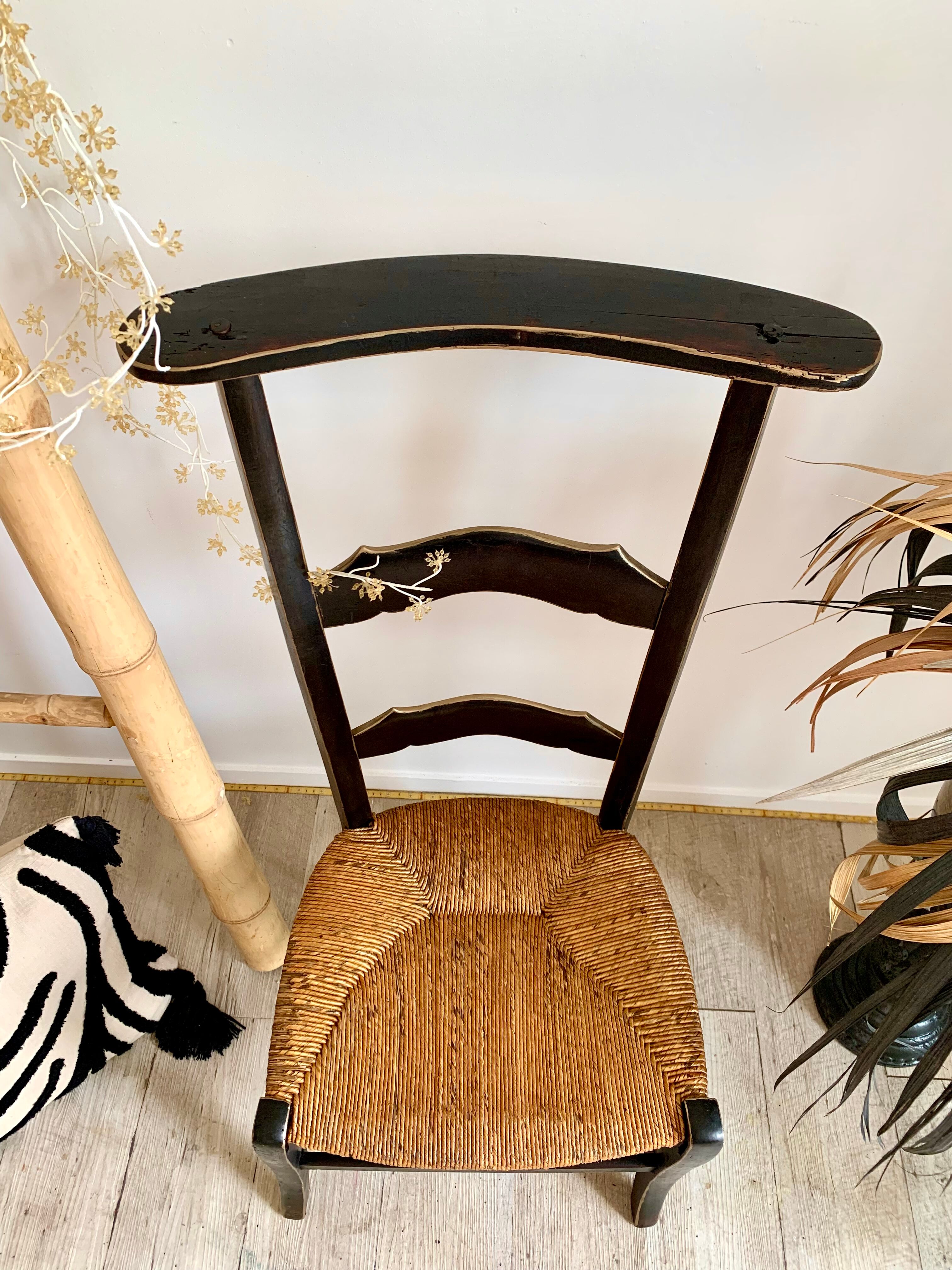 Ancient Prie-Dieu chair