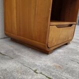 Maison Regain hi-fi storage unit in vintage elm