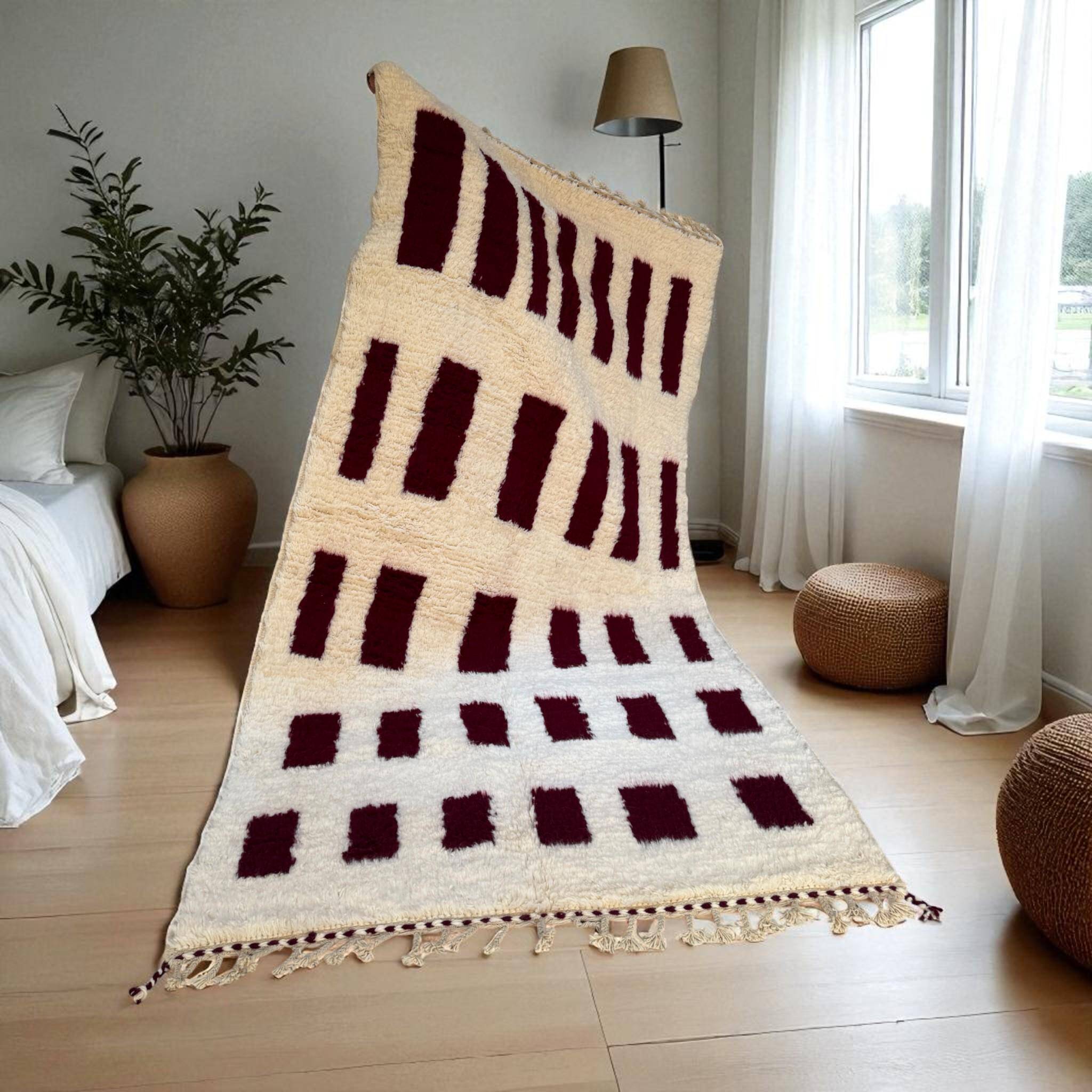 Tapis marocain style berbère 3 x 2 m