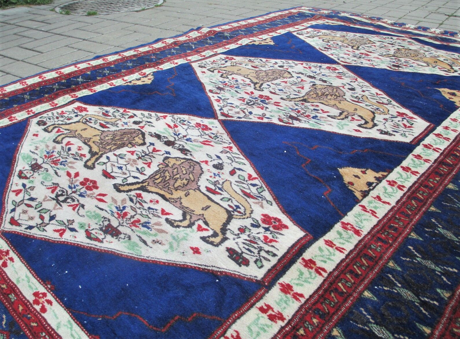 Carpet 233x145, Pakistan, 1960s