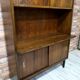 Bibliothèque rénovée vitrine années 1960 rétro vintage, Polska