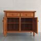 Elm sideboard Maison Regain, 80's