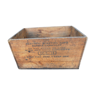 Caisse en bois 1000 electric