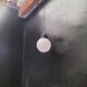 Suspension boule opaline