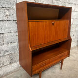 Secretary, 1960 Scandinavian high teak row